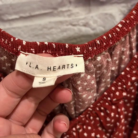 L.A. hearts floral crop top - Picture 4 of 6